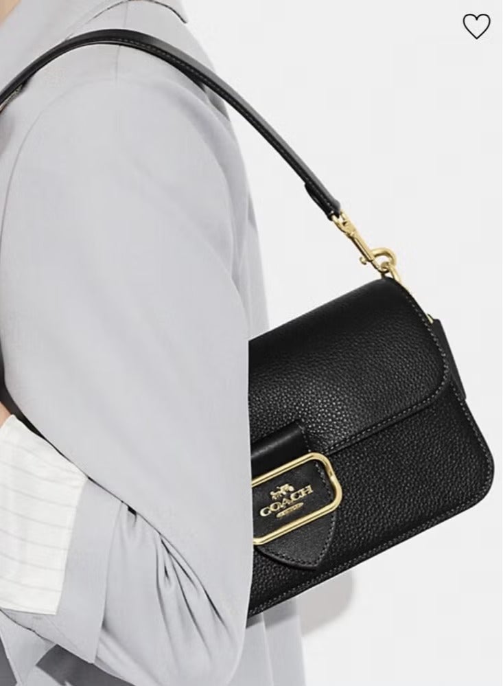 كوتش اوت ليت حقيبة كتف كوتش مورغان من قماش مميز، حقيبة كتف نسائية، حقيبة كروس نسائية، حقيبة سفر نسائية، مقاس 26 سم - Image 3