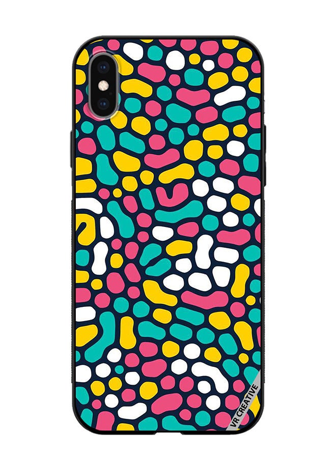 VR CREATIVE Protective Case Cover For Apple iPhone XS Max Design Multicolour - Image 1