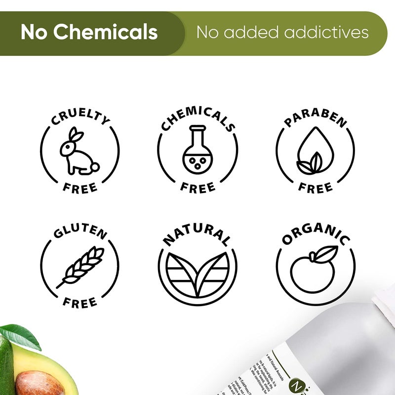 Naturalis Essence of Nature Pure Cold Pressed Avocado Oil Moisturizer for Dry Skin Body and Hair 500ml - Image 4