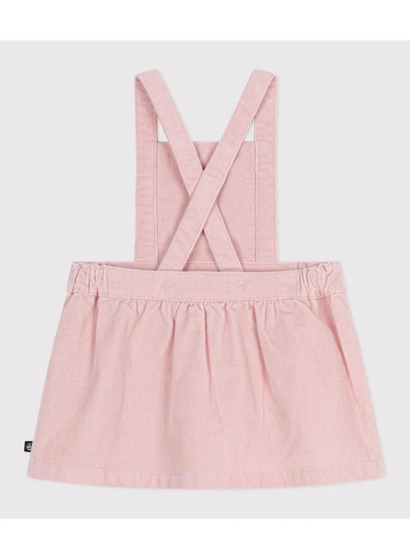 بيتي باتو فستان أطفال مخمل مطرز بالزهور على الخصر