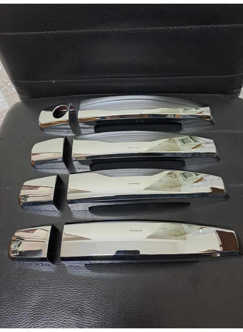 Chevrolet Cruze car door handle cover set, fits over the door handles. Set includes 4 pieces.