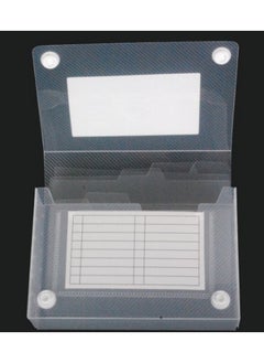 Filexec Products 3 X 5 Inches Index Card Case Clear Pack Of 2 (5030620233)  - Image 4