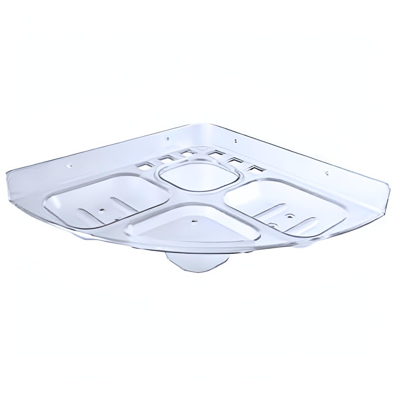 New Ware Toothbrush Toothpaste Soap Dish Bathroom Organizer Stand | ABS Unbreakable 5 in 1 Multipurpose Double Soap Stand with Tumbler Holder Sleek Design Bathroom Accessories for Bathroom & Kitchen - Image 1