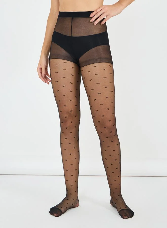 ستايلي جوارب بنمط قلب  دي من ستايلي