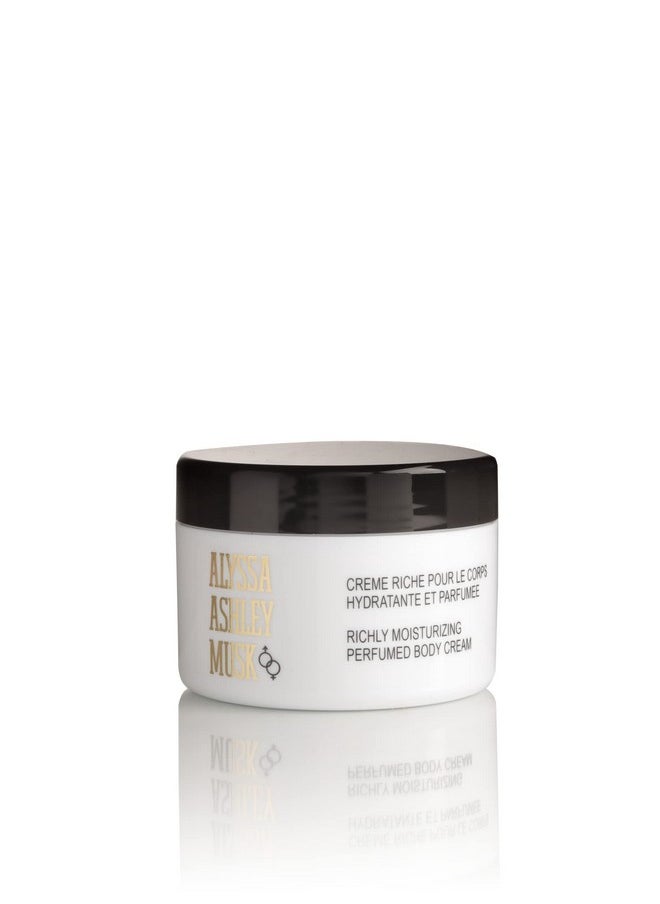 ALYSSA ASHLEY Musk Super Moisturizing Body Cream For Women 8.5 Ounce (70253)  - Image 1