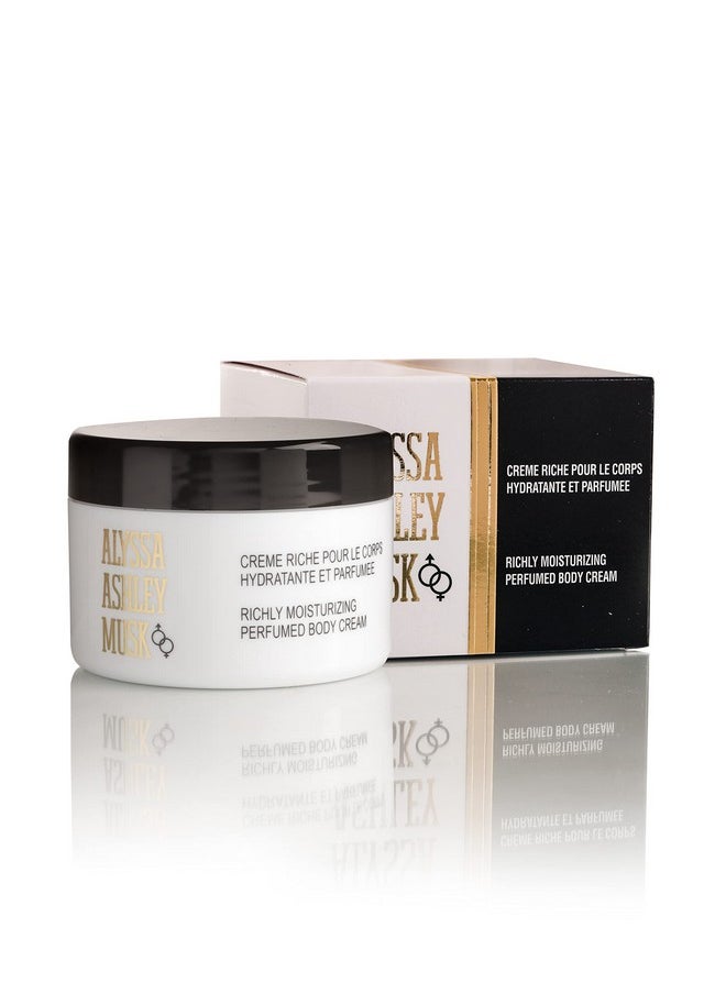 ALYSSA ASHLEY Musk Super Moisturizing Body Cream For Women 8.5 Ounce (70253)  - Image 2