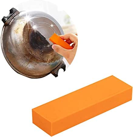 see ever See More Stainless Steel Stains Eraser Decontamination Cleaner Easy Limescale Eraser Rust Remover for Kitchen Home - Image 1