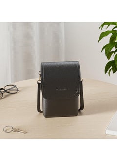 Bostanten BOSTANTEN Vegan Leather Small Crossbody Bags for Women Designer Cell Phone Bag Wallet Purses Adjustable Strap Classic Black  - Image 2