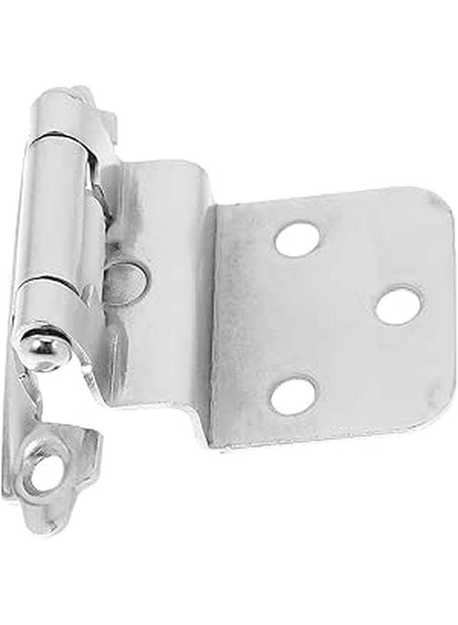 Self Closing Cabinet Hinge Spring Loaded 3 8 Inch Concealed Silver Automatic - Image 1