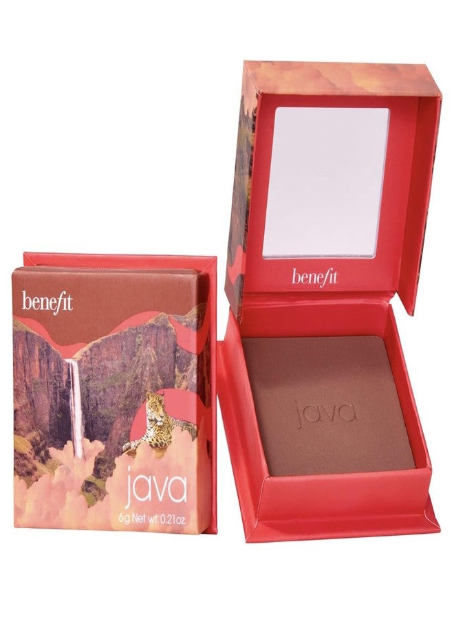 Benefit BOP Java Powder Blush 6 g, Rosy Mocha - Image 1