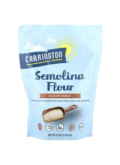 Carrington Farms Carrington Farms, Semolina Flour, Durum Wheat, 24 oz  - Image 1