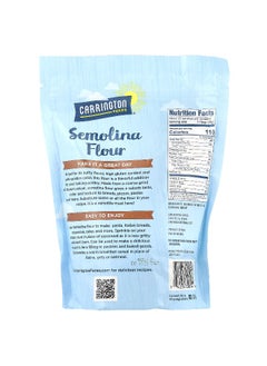 Carrington Farms Carrington Farms, Semolina Flour, Durum Wheat, 24 oz  - Image 2