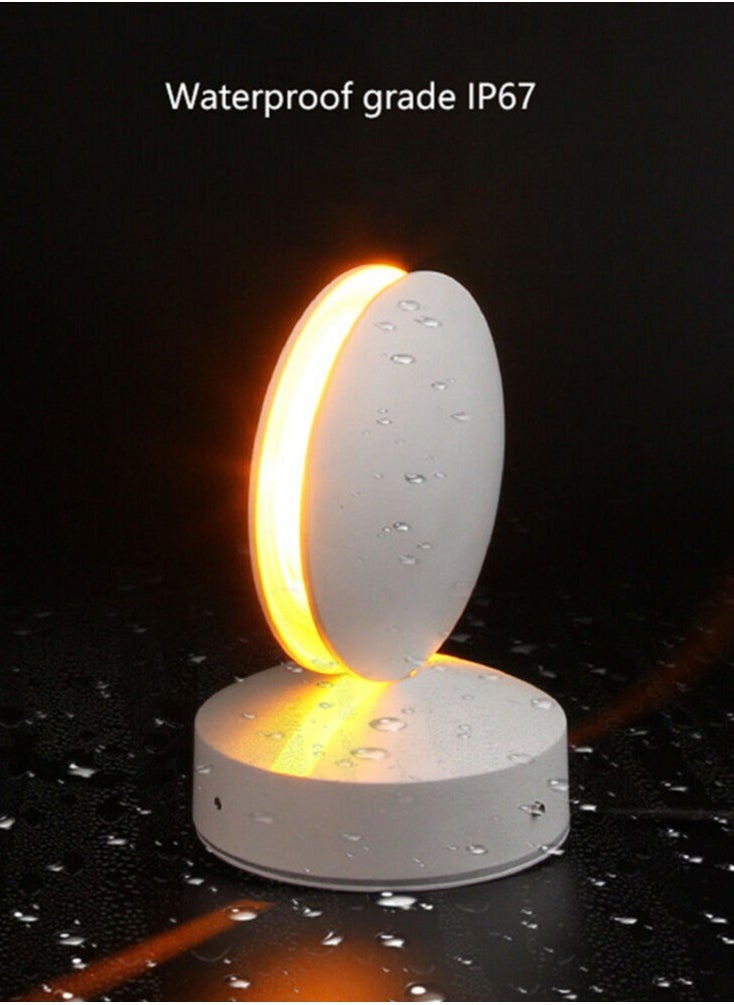 Generic - LED Window Sill Light (7W) - 360 Degree Rotation for Exterior Wall Decoration Window Frame Landscape (Cool White - 6000K) - Image 1