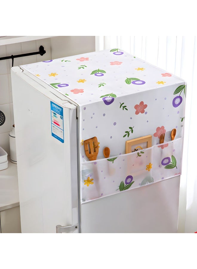 BS غطاء ثلاجة مطبوع من B&S مع حواف دانتيل - Image 4