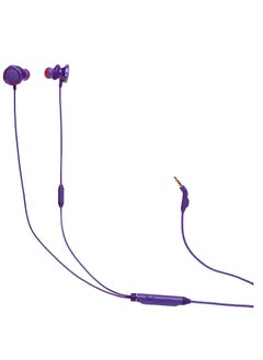 JBL JBL Quantum 50 Wired In-Ear Headset With Mic - Purple  - Image 4