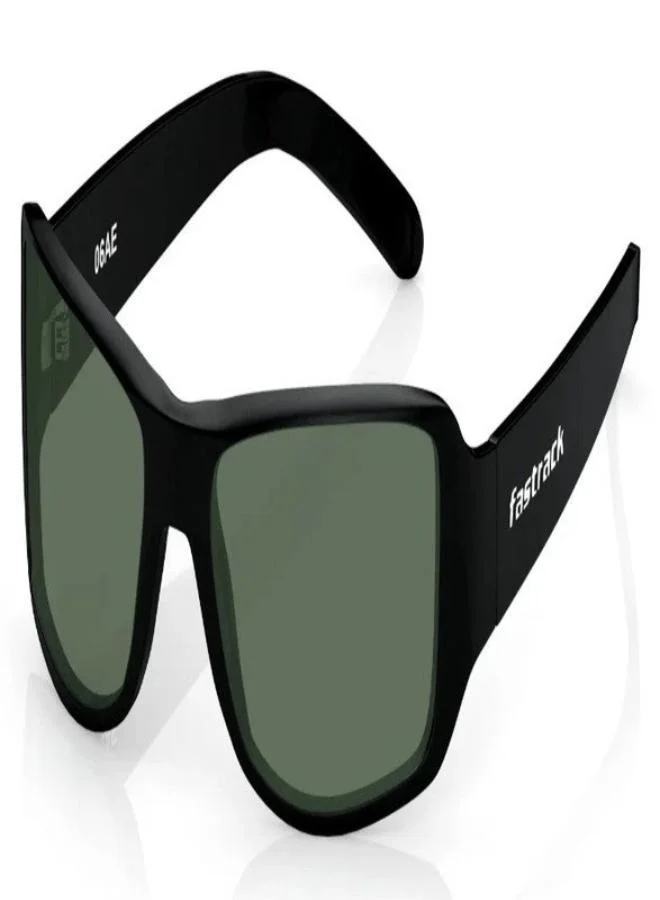 fastrack Black Wraparound Men Sunglasses (P294GR4P|63)