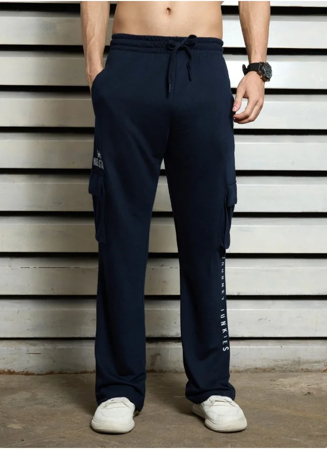 هاي ستار Men Navy Trousers