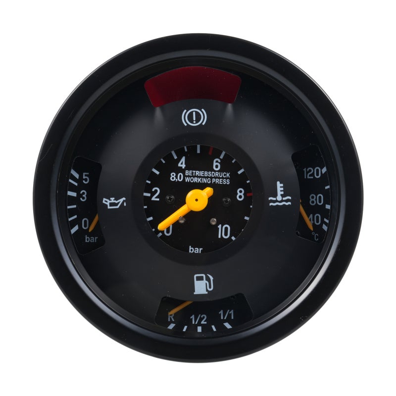 Digital Gauge 5.91-Inch Black Stainless Steel 3IN1 Design - High Accuracy Fuel Monitor for Cars Motorcycles Heavy Trucks - Image 5