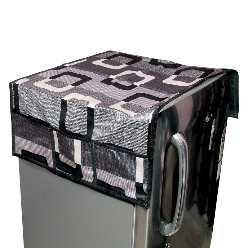 KANUSHI KANUSHI Industries MicrowaveOven Top Cover 1 Pc Top Load Fully Automatic Washing Machine Cover 1 Pc FridgeRefrigerator Top CoverCPY2FRIMicroWMFullyBlackBox  - Image 2