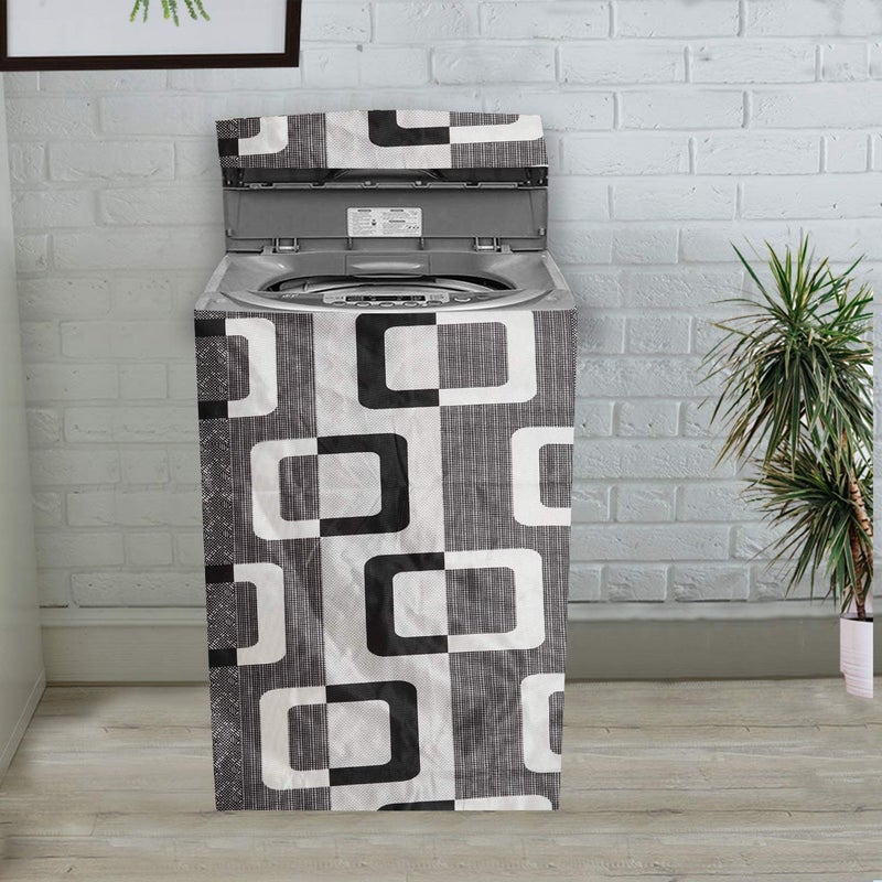 KANUSHI KANUSHI Industries MicrowaveOven Top Cover 1 Pc Top Load Fully Automatic Washing Machine Cover 1 Pc FridgeRefrigerator Top CoverCPY2FRIMicroWMFullyBlackBox  - Image 3