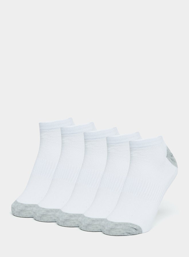 Styli Pack of 5 - Contrast Ankle Length Socks - Image 1