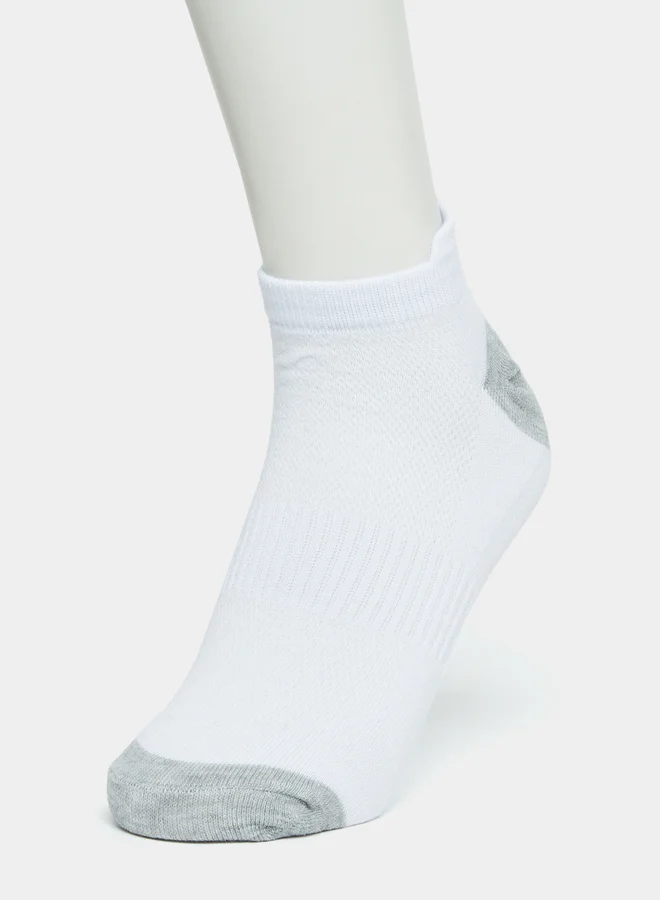 ستايلي Pack of 5 - Contrast Ankle Length Socks