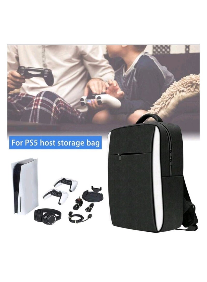 PS5 Game Console Backpack Protection with High Capacity Minimalist Style Carrying Bag for PlayStation 5 - bag with Handle and Strap Adjustable  - Image 2