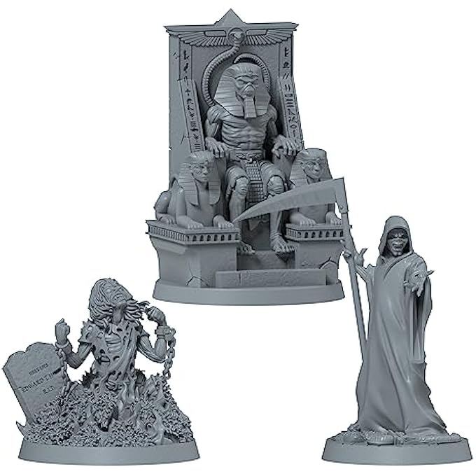 CMON Zombicide Iron Maiden Character Pack #1 - Eddie Miniatures and Game Enhancements! Cooperative Strategy Board Game, Ages 14+, 1-6 Players, 60 Minute Playtime, Made - Image 3