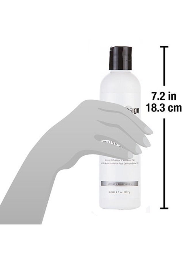 Design Essentials 2-N-1 Dry Finishing Lotion to Restore, Define & Revitalize Waves, Curls, and Texturized Styles -Wave By Design Collection, 8oz. - Image 3