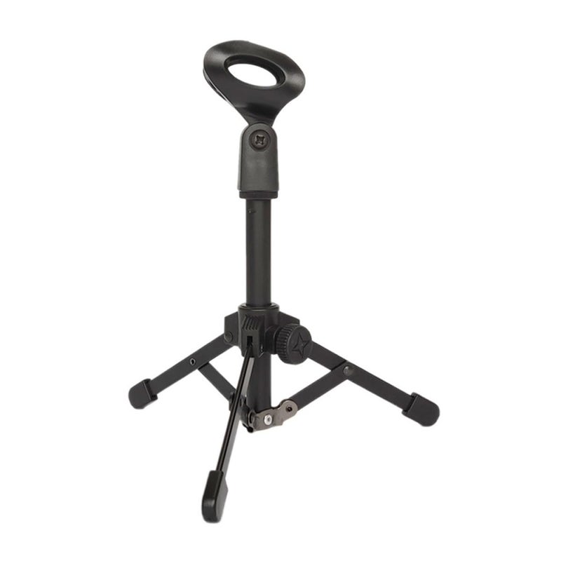 حامل ميكروفون مكتبي قابل للتعديل مع قاعدة ثلاثية قابلة للطي للبودكاست والبث المباشر - Image 2