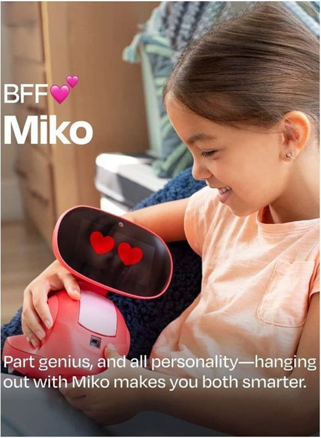 ميكو ماي كومبانيون 3 روبوت ذكي يعمل بتقنية الذكاء الاصطناعي للأطفال، روبوت تعليمي تفاعلي مع تطبيقات الترميز + ألعاب غير محدودة + قابل للبرمجة، للأطفال من سن 5 إلى 10 سنوات - Image 4