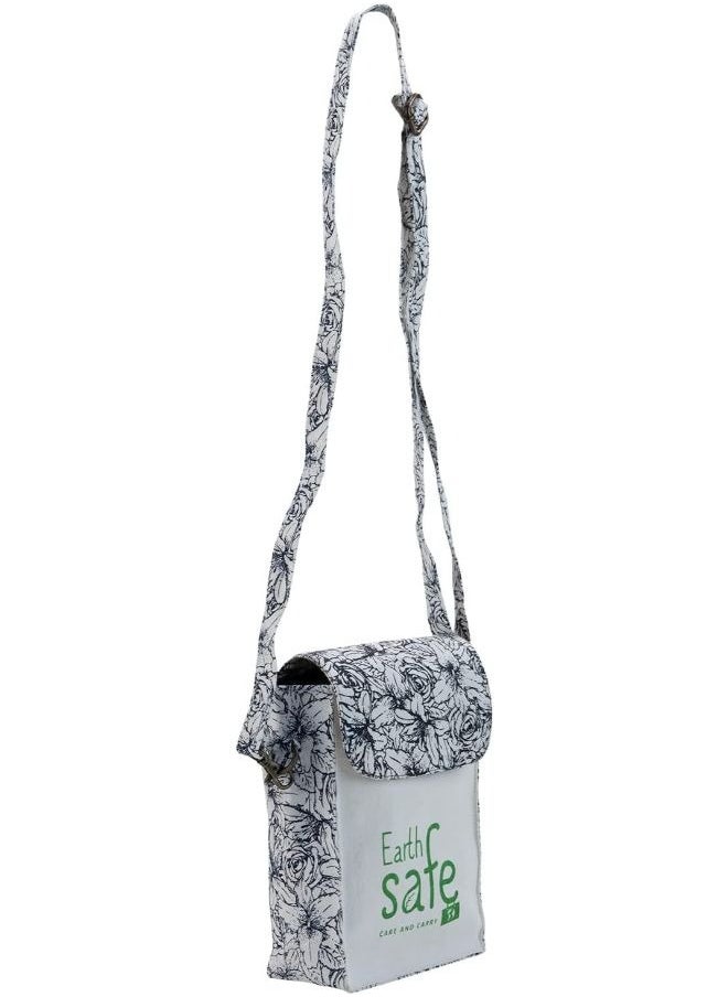 earthsave Earthsave Passport Pouch with Magnetic Flap and Zip Closure with Detachable Strings  - Image 2