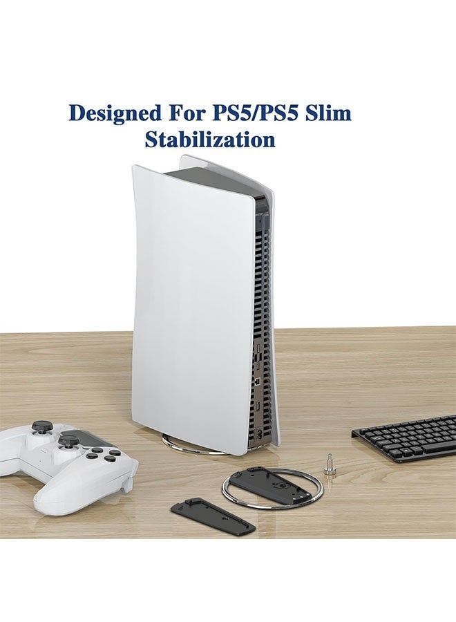 Peachjoy Vertical Stand for PS5 Consoles - Playstation 5 Slim Base Accessories - Image 4