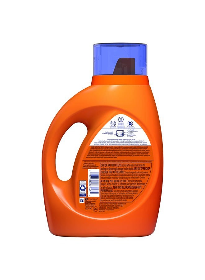 Tide Plus Bleach Alternative Safe on Colors HE Turbo Clean Liquid Laundry Detergent, Original Scent, 1.36 L (29 Loads) - Image 3