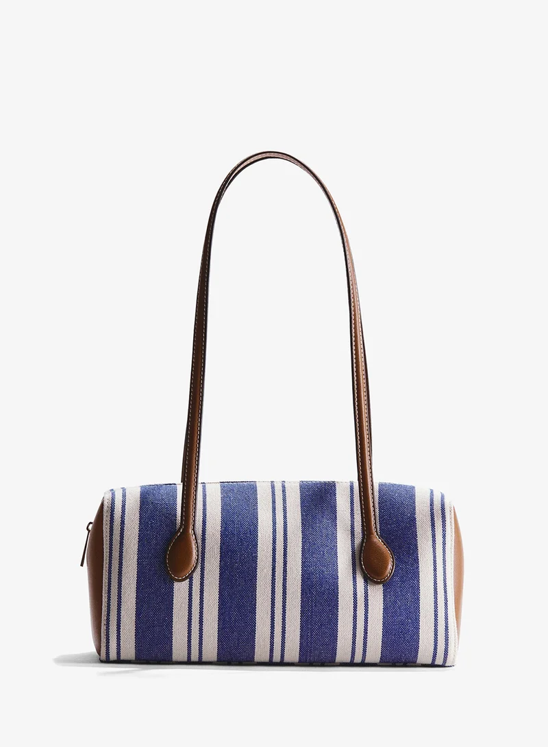 H&M Rectangular canvas shoulder bag