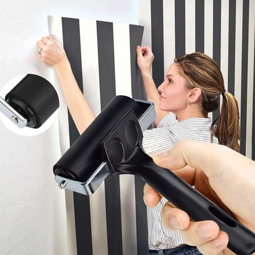 ARROLLIANT Printmaking Art Roller Rubber Ink Print Roller Black Soft Ink Oil Painting Brayer with Handle for Block Printing Making Stamping Gluing Application DIY Art and Craft Tool Size (2 INCH) - Image 5