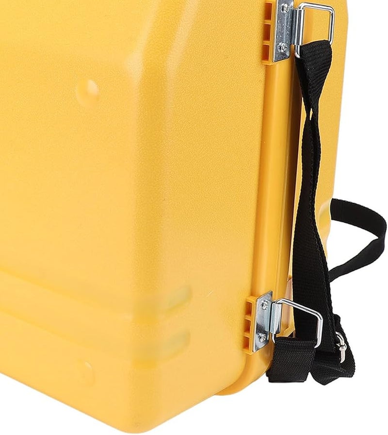 Yellow PP Surveying Instrument Carrying Case Protective Storage for Theodolite Level Total Station - Image 5
