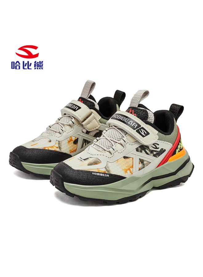 Habi Bear Mesh Sneaker Boys Spring And Autumn Basketball Shoes Girls Breathable All-match Casual Shoes Children's Shoes Outlet