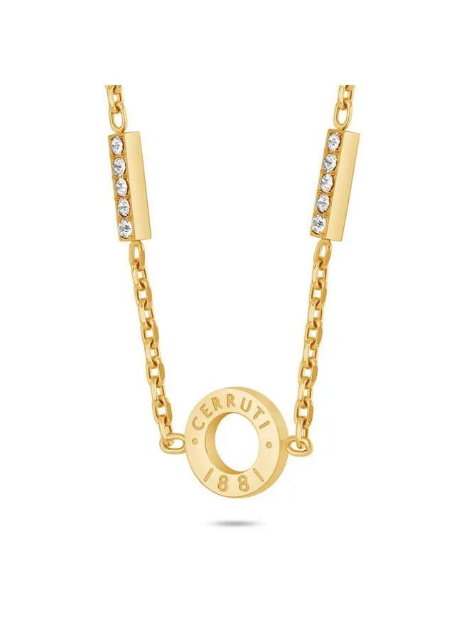 Erika Gold Plated Stainless Steel Chain Necklace for Women 450mm