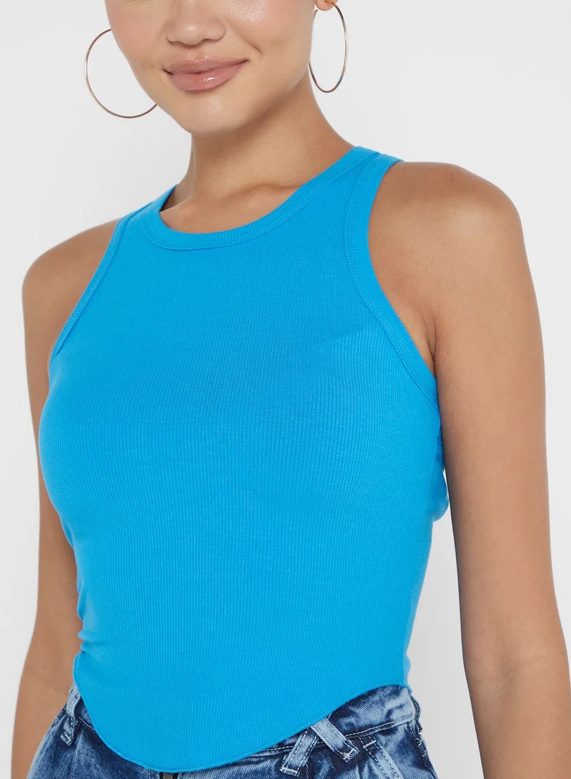 Ginger Ribbed Vest