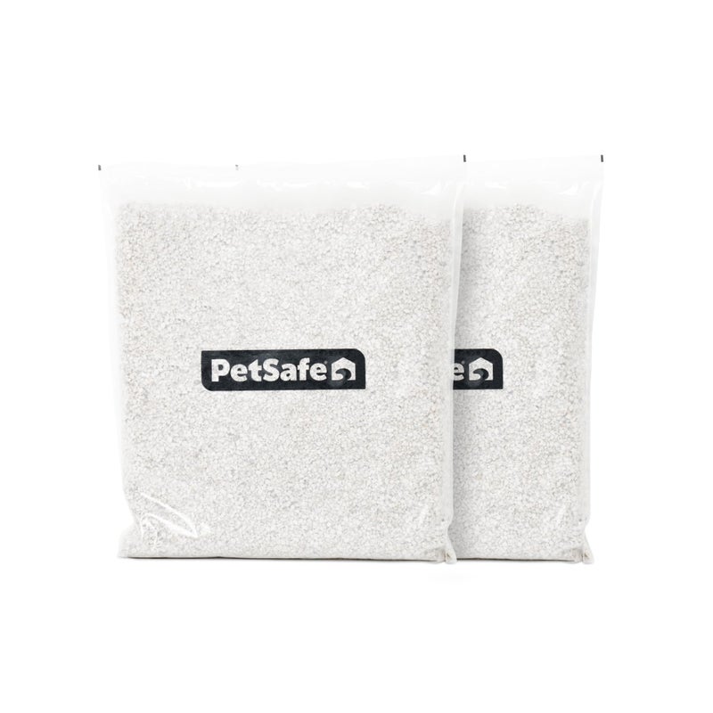 PetSafe ScoopFree Premium Natural Cat Litter - Eco-Friendly Long-Lasting Litter - High Absorbency & Low-Tracking Design - Non-Clumping Pebbles - 4.2 lb Bag - 2 Pack - Image 1