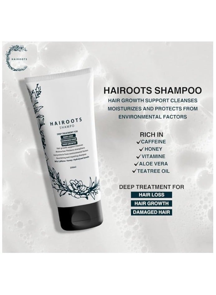 HairooTS Shampoo Deep Treatment For Hair Loss Damaged Hair Hair Growth 200Ml - Image 2