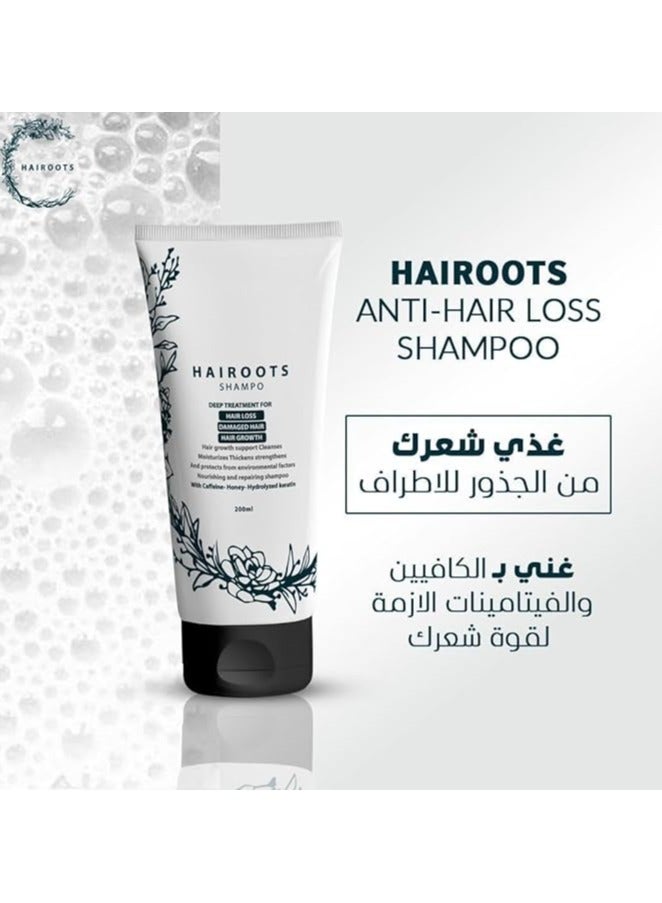 HairooTS Shampoo Deep Treatment For Hair Loss Damaged Hair Hair Growth 200Ml - Image 3