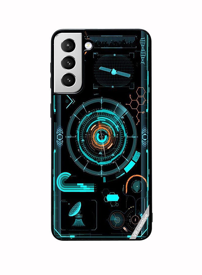 VR CREATIVE Protective Case Cover For Samsung Galaxy S22 5G Tumbler Design Multicolour - Image 1