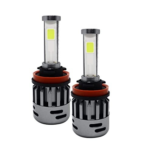 AUTOPOWERZ® H8/H9/H11/AC/DC High/Low 10000LM 6500K LED Automotive Headlight Bulbs Auto Conversion Driving Lamp (Cool White) (Pack 2)(TGH-H8-H9-H11) - Image 1