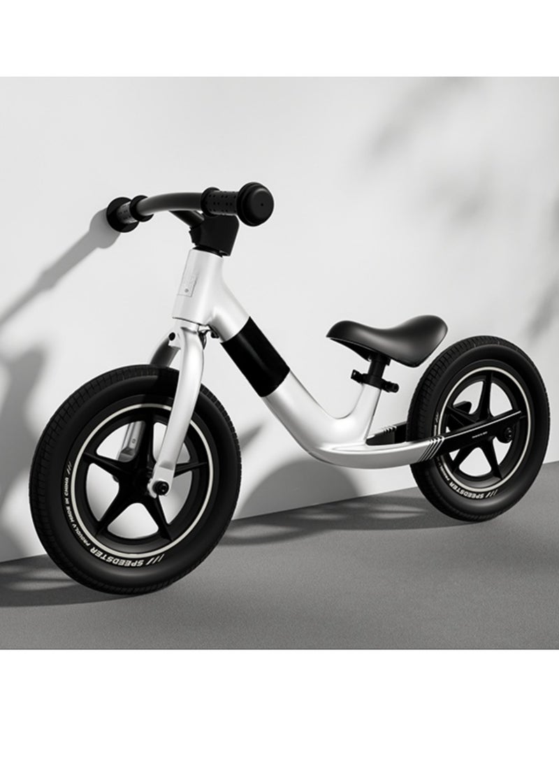 BEIE - No Pedal Balance Bicycle for Kids 2 to 7 Years, Ultra Light Toddler Training Bike Includes Adjustable Padded Seat, Grips & Flat-Free Tires for Easy Learning - Image 1