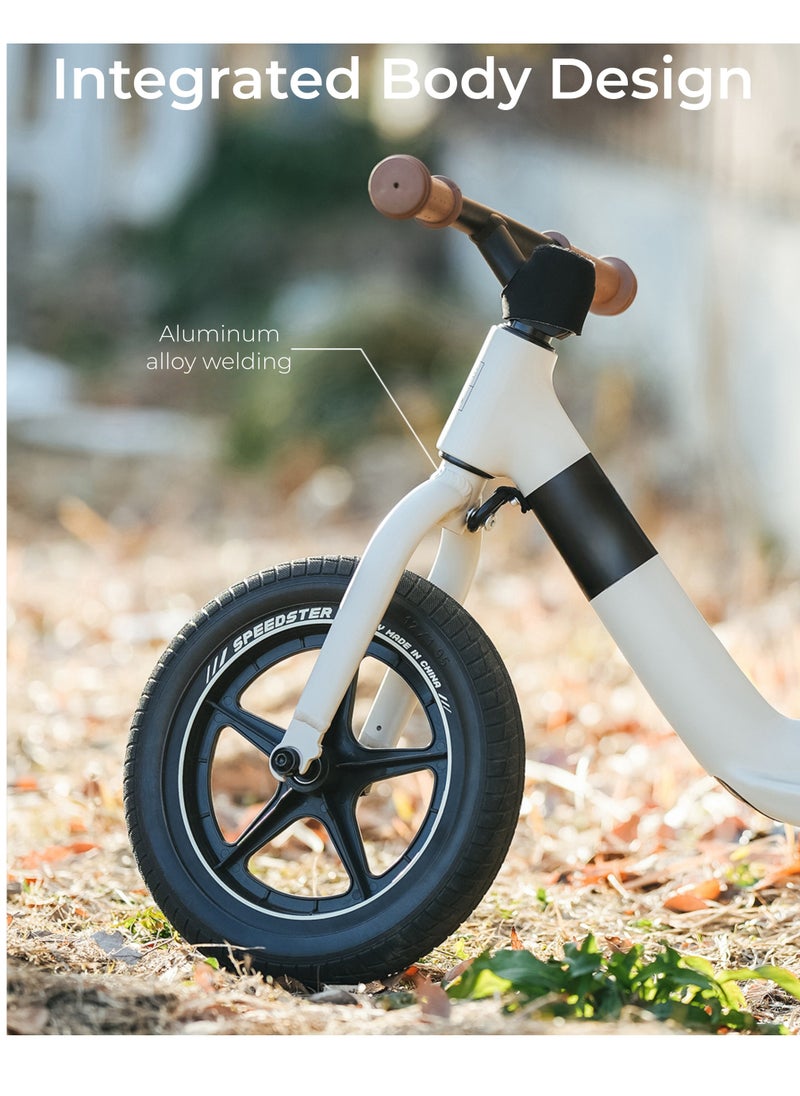 BEIE - No Pedal Balance Bicycle for Kids 2 to 7 Years, Ultra Light Toddler Training Bike Includes Adjustable Padded Seat, Grips & Flat-Free Tires for Easy Learning - Image 1