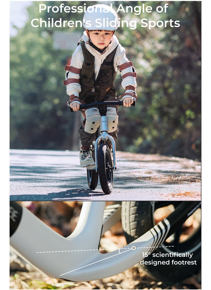 BEIE - No Pedal Balance Bicycle for Kids 2 to 7 Years, Ultra Light Toddler Training Bike Includes Adjustable Padded Seat, Grips & Flat-Free Tires for Easy Learning - Image 1