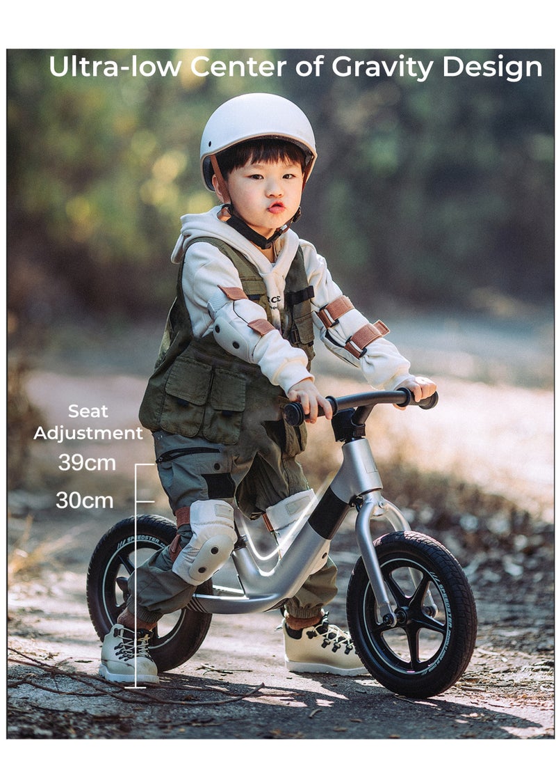 BEIE - No Pedal Balance Bicycle for Kids 2 to 7 Years, Ultra Light Toddler Training Bike Includes Adjustable Padded Seat, Grips & Flat-Free Tires for Easy Learning - Image 1