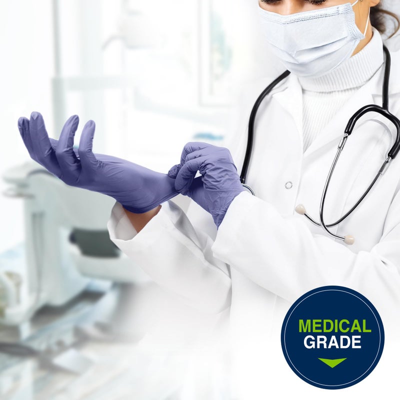 HALYARD SKYBREEZE Nitrile Exam Gloves, Powder-Free, 3.5 mil - Image 4